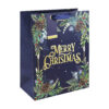 Merry Christmas Foliage Large Bag