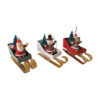 Christmas Character in Sleigh Single Decoration