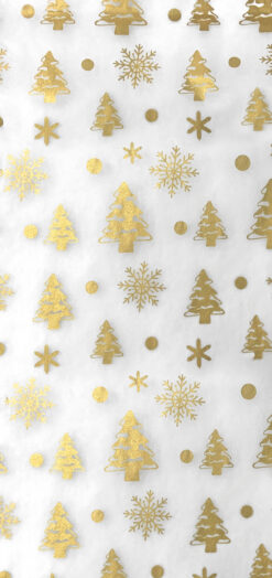 Luxury Christmas Gold Pattern Tissue