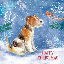 Jack Russell at Christmas - RSPCA Charity Christmas Cards - Pack of 10
