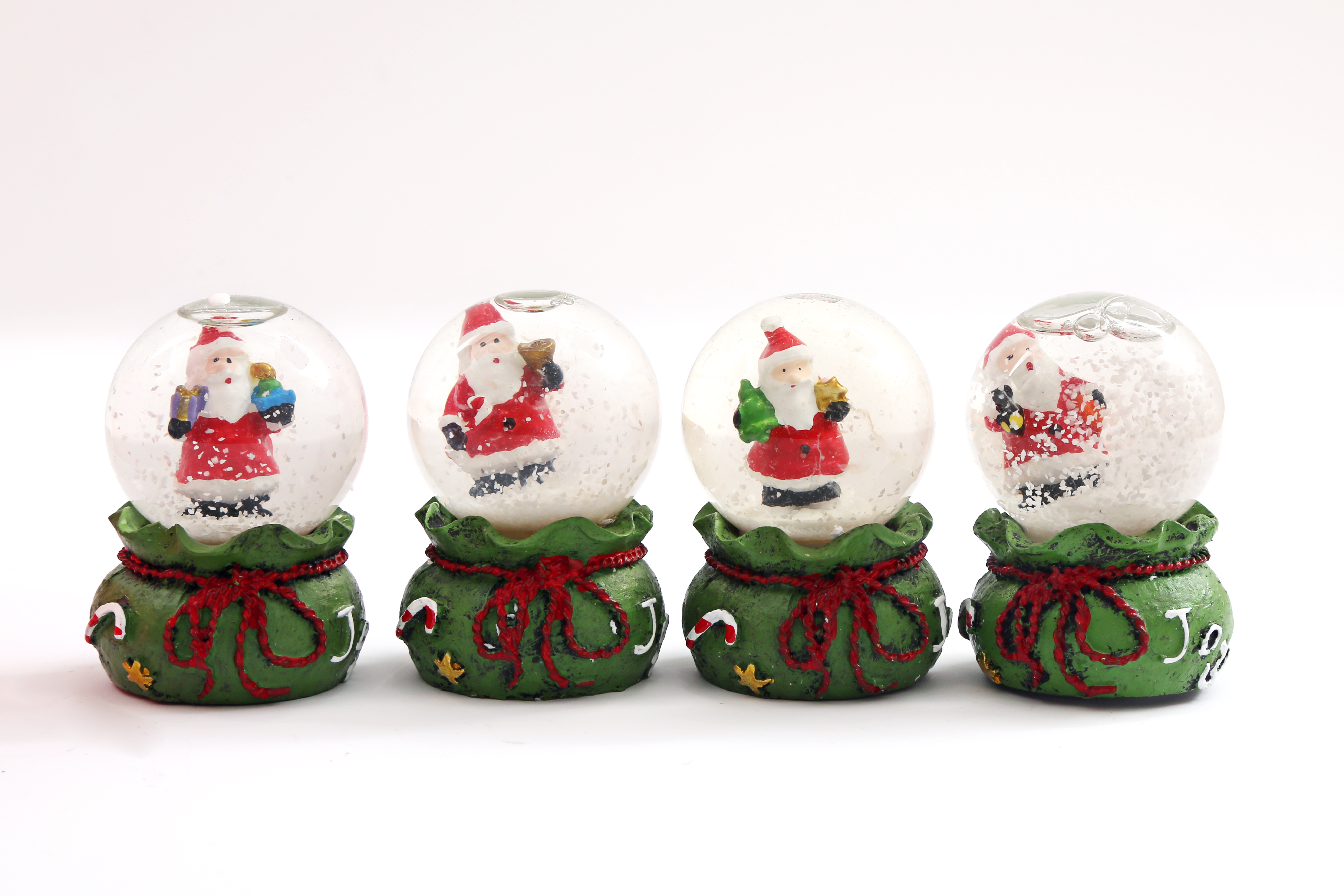 LED Santa Snow Globe (Single)