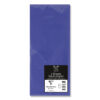 pack of six sheets of blue tissue paper.