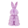 Lilac Bunny Honeycomb Table Decoration