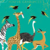 Graduated Parade Animals Single Card