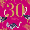30th Birthday Single Card