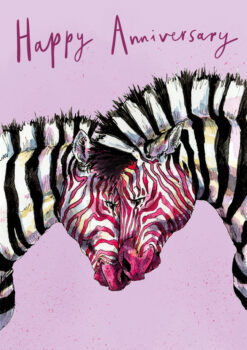 Forever Zebras Single Card