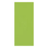 Pack of 6 sheets of green tissue paper.