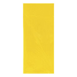 Pack of 6 sheets of yellow tissue paper.