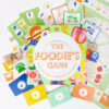 Board game about food