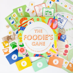 Board game about food