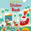 A Christmas Sticker Book for children with reusable stickers.