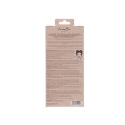 Back of packaging for Rose Quartz Facial Roller includes instructions for use.