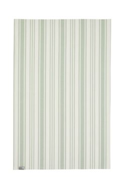 Sage Stripe Cotton Tea Towel