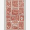 Seed Packets Cotton Tea Towel