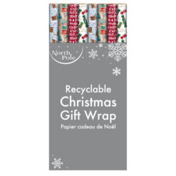 This wrapping paper is fully recyclable