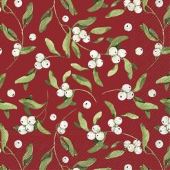 Mistletoe Lunch Napkins