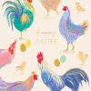 Happy Easter Chickens Single Card