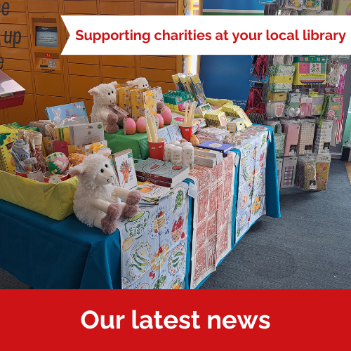 Latest news: Supporting charities in your local library.
