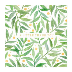 A Little Thank You Single Card