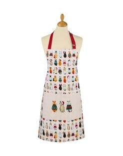 Christmas Cats Cotton Apron